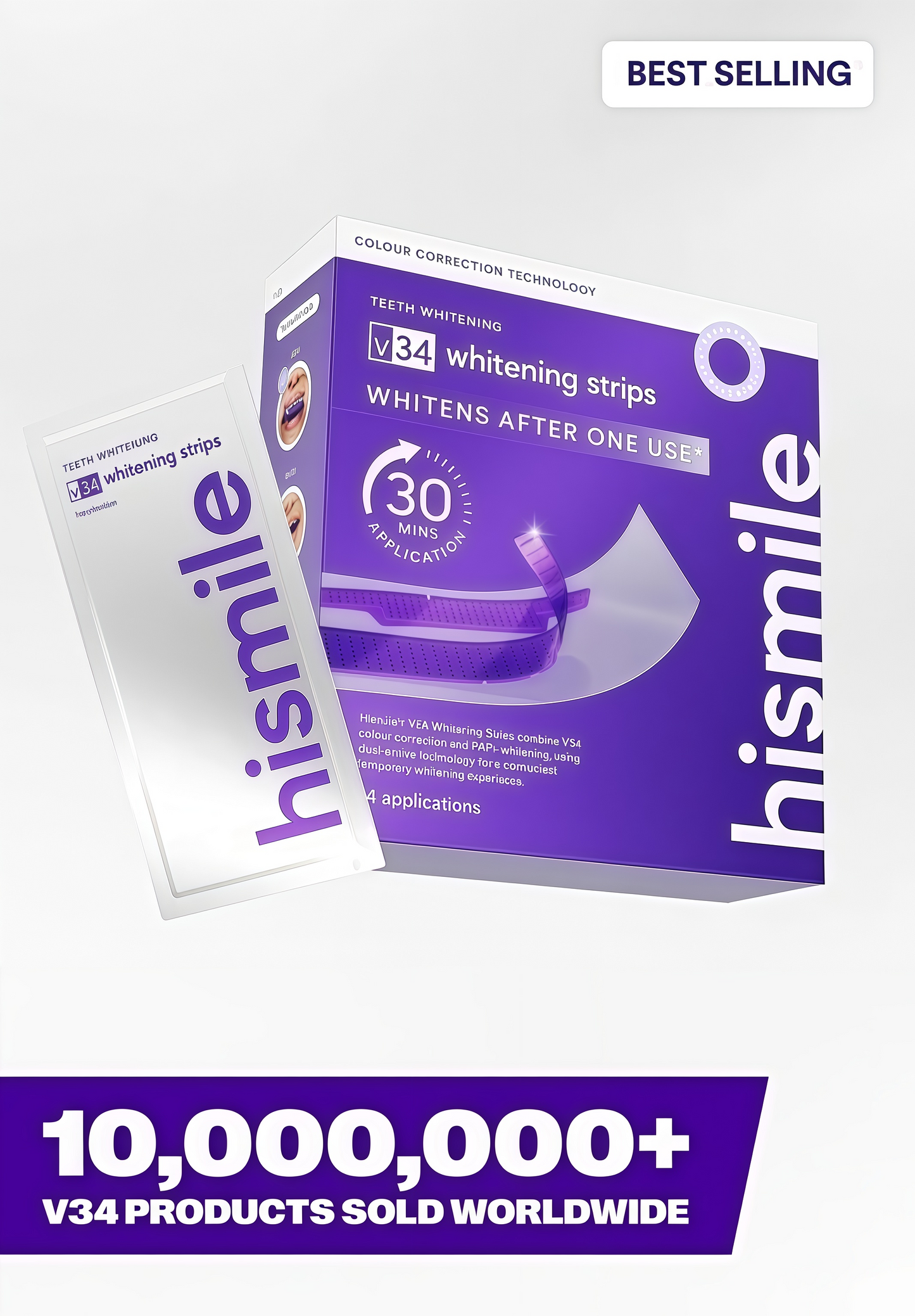 Hismile V34 Whitening Strips